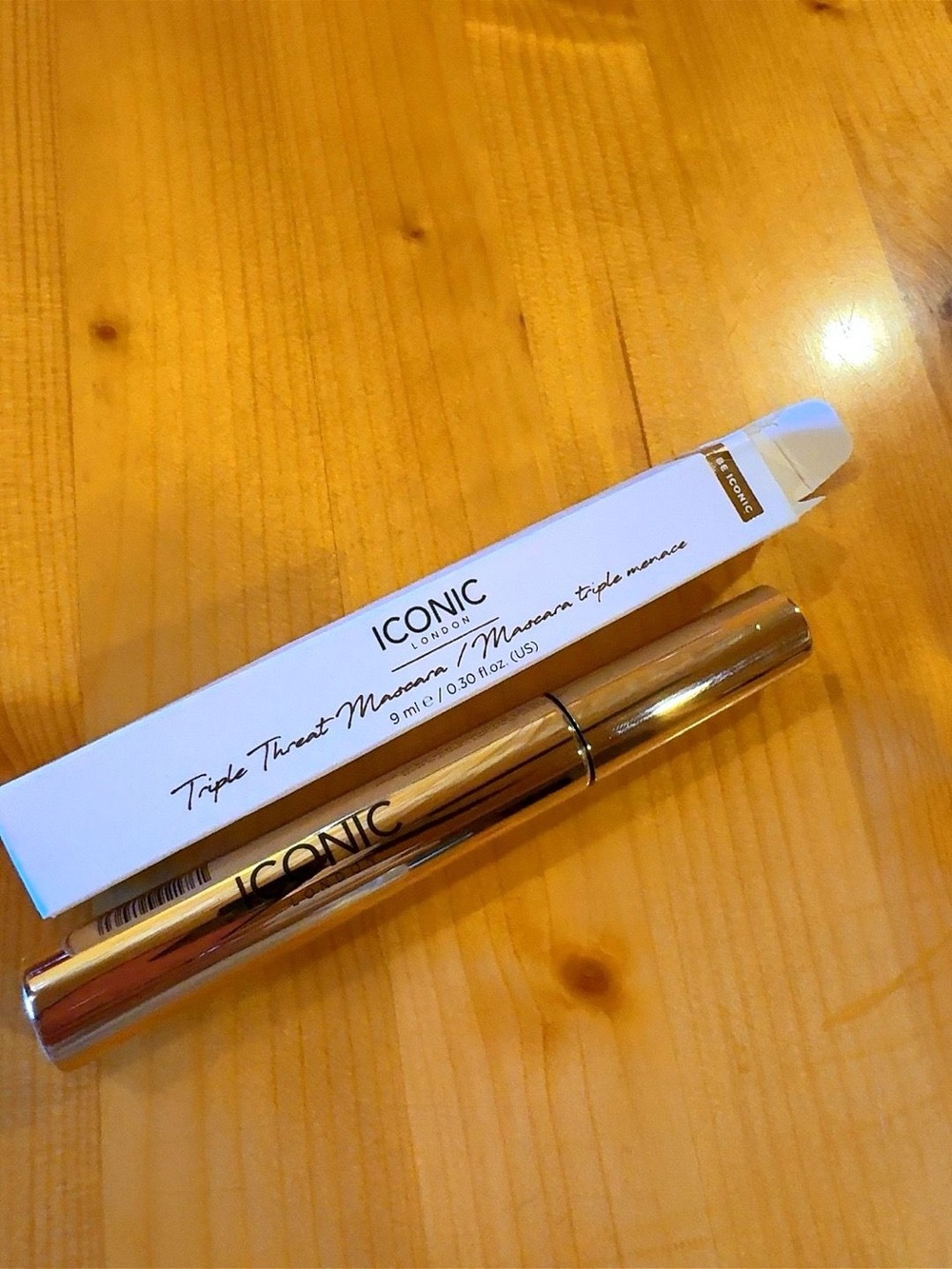 ICONIC London Triple Threat Black Mascara Full Size 9ml New in Box
